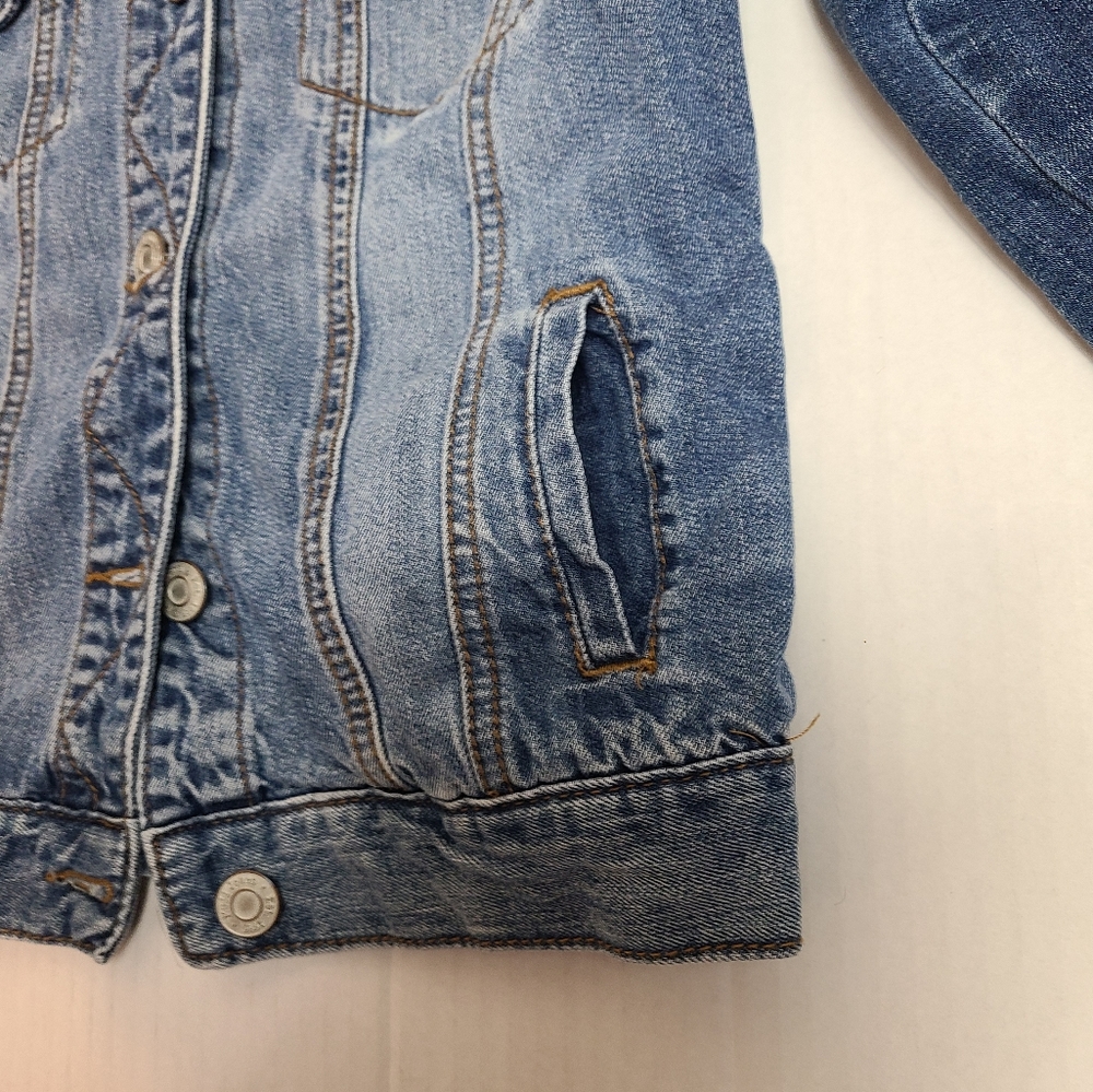 Mudd Button Front Denim Jacket - image 3